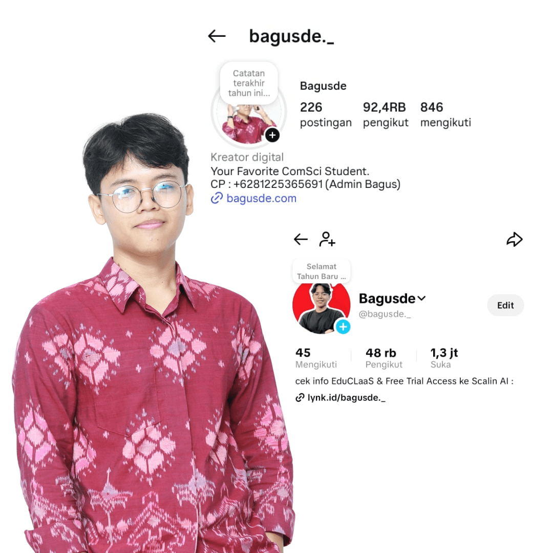Bagusde — AI Engineer & Content Creator